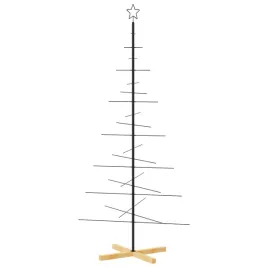 metalowa-choinka-z-drewniana-podstawa-czarna-180-cm