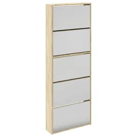 szafka-na-buty-5-szuflad-63x17x1695-debowy