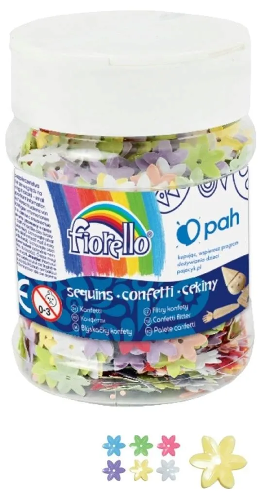 confetti-cekiny-kwiatki-fiorello