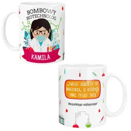 personalizowany-kubek-pani-biotechnolog-z-imieniem