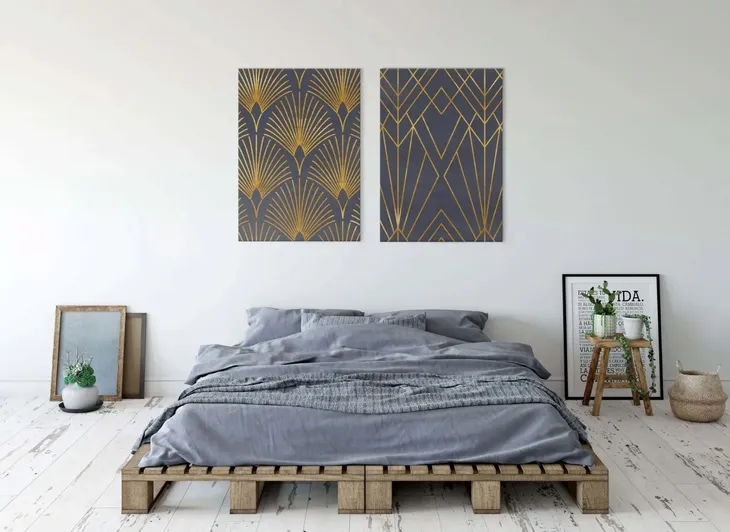 geometryczne-wzory-100x70cm-dyptyk-sposob-wykonania-druk-cyfrowy