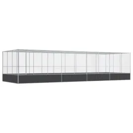 woliera-dla-ptakow-932x307x212-cm-srebrno-antracytowa