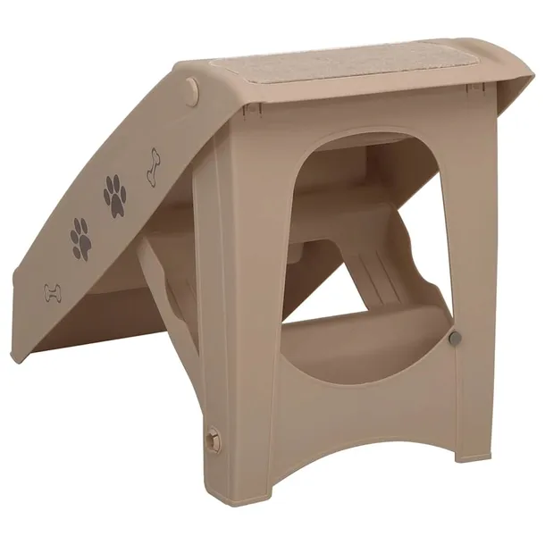 schodki-dla-psa-62x40x495-cm-brazowe-wysokosc-produktu-49-5-cm