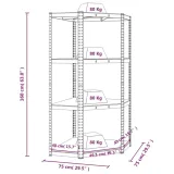 regal-narozny-z-4-polkami-niebieski-producent-vidaxl