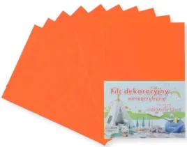 filc-a4-samoprzylepny-pomaranczowy-20x30cm-10szt