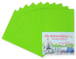 filc-a4-samoprzylepny-zielony-20x30cm-10szt