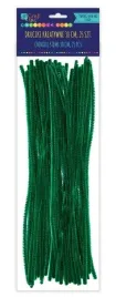 druciki-kreatywne-ciemnozielone-30cm-25szt