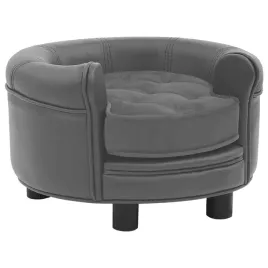 sofa-dla-psa-szara-48x48x32-cm-plusz-i-sztuczna-skora