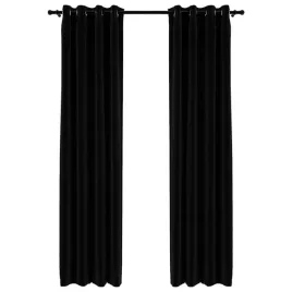 zaslony-zaciemniajace-stylizowane-na-lniane-czarne-140-x-245-cm