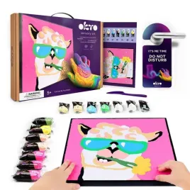 kolorowanka-z-masy-plastycznej-po-numerach-lama