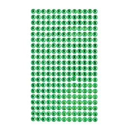krysztalki-samoprzylepne-green-6mm-260szt