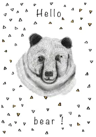 hellobear-plakat-40x50-cm