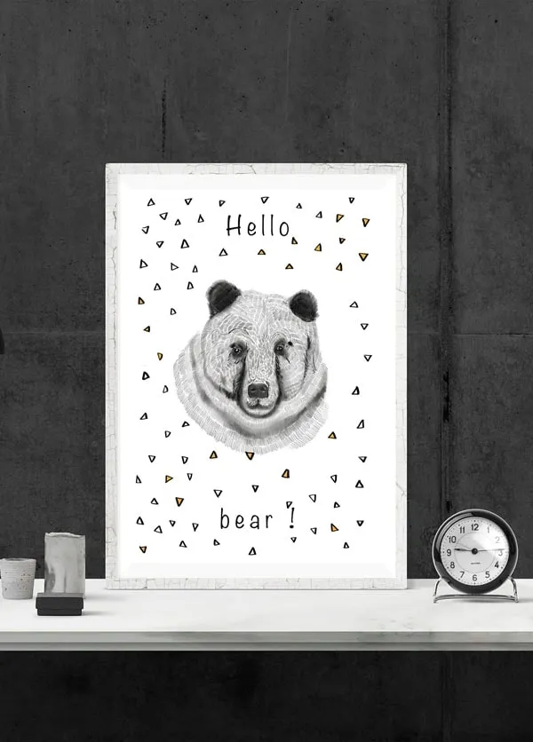 hellobear-plakat-60x80-cm
