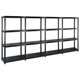 regal-plastikowy-4-poziomy-czarny-61x305x130-cm