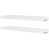 polki-scienne-4-szt-biale-80-cm