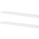 polki-scienne-4-szt-biale-120-cm