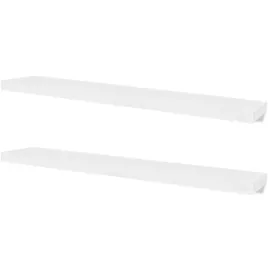 polki-scienne-4-szt-biale-120-cm