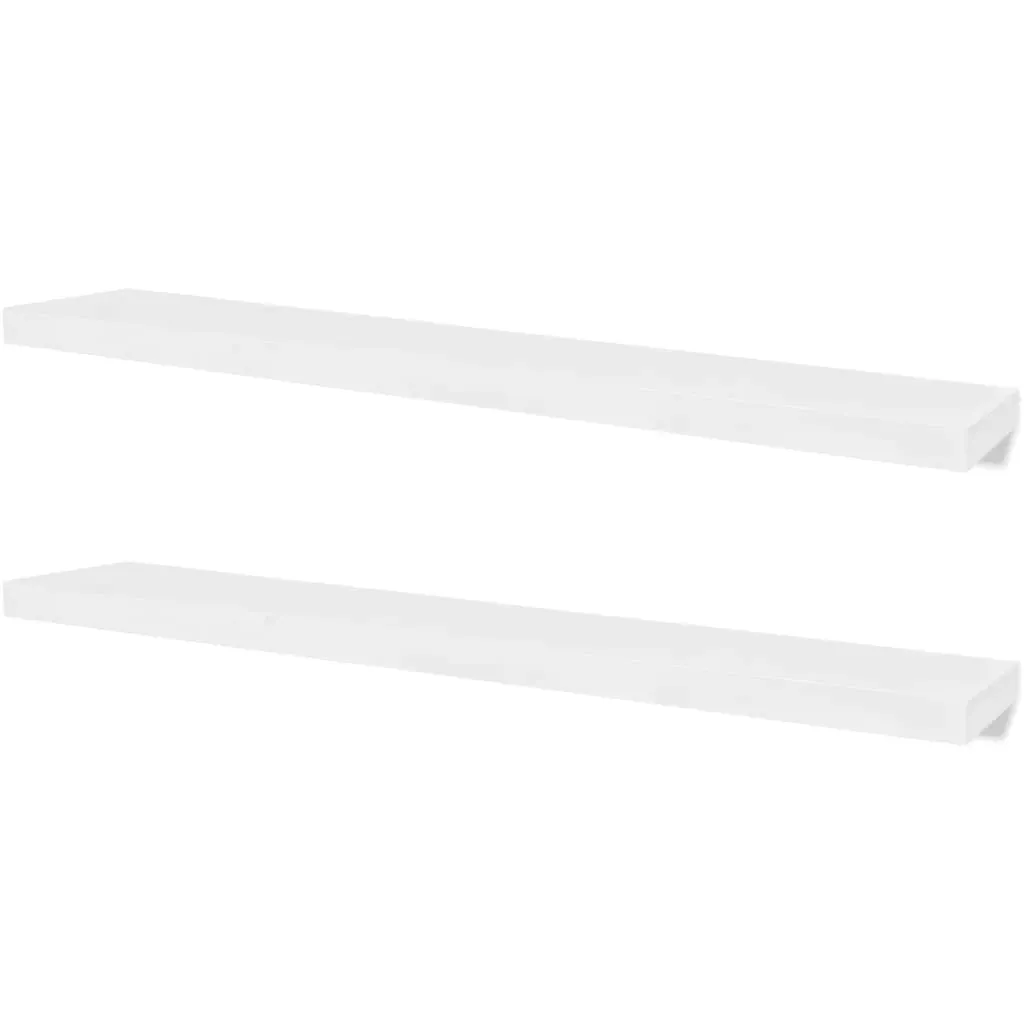 polki-scienne-4-szt-biale-120-cm
