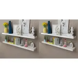 polki-scienne-4-szt-biale-120-cm-stan-nowy