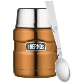 termos-na-jedzenie-z-skladana-lyzka-i-kubkiem-thermos-047l-miedziany