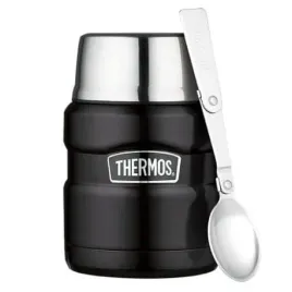 termos-na-jedzenie-z-skladana-lyzka-i-kubkiem-thermos-047l-czarny-mat