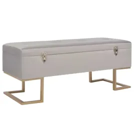 lawka-ze-schowkiem-105-cm-szara-aksamitna