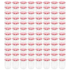 szklane-sloiki-na-dzem-bialo-czerwone-pokrywki-96-szt-230-ml