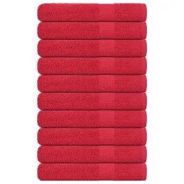 reczniki-frogn-10-szt-czerwone-100x200-cm-360-g-m