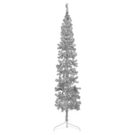 smukla-choinka-polowka-ze-stojakiem-sztuczna-srebrna-210-cm