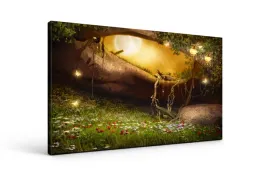 obraz-na-plotnie-magiczny-las-noc-ksiezycowa-nowoczesna-dekoracja-70x80