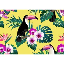 obraz-na-plotnie-tukan-tropikalny-canvas-jungle-styl-nowoczesny-70x80