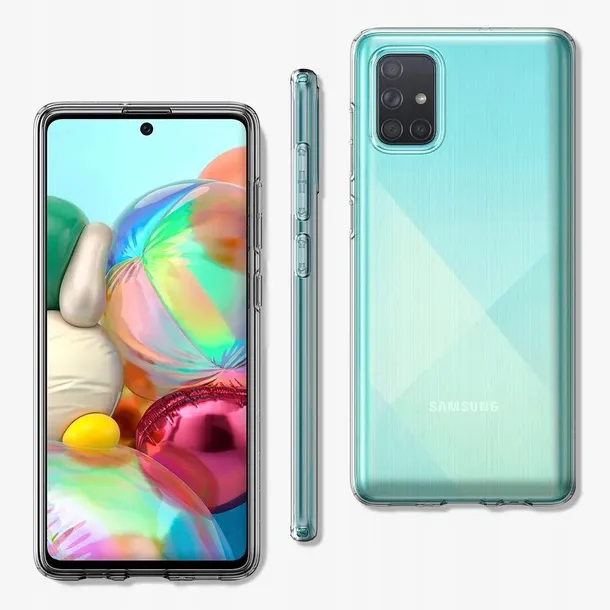 etui-do-samsung-galaxy-a71-clear-case-szklo-5d-stan-nowy