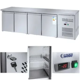 stol-chlodniczy-4-drzwiowy-z-blatem-roboczym-ze-stali-nierdzewnej-od-2-do-8deg-c-450l