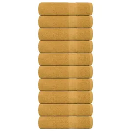 reczniki-kapielowe-frogn-10-szt-zloty-100x150cm-360-g-m