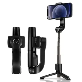 selfie-stick-statyw-spigen-gimbal-black