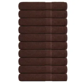 reczniki-frogn-10-szt-brazowy-100x200-cm-360-g-m