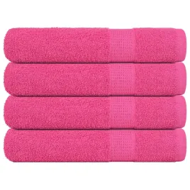 reczniki-frogn-4-szt-rozowe-100x200-cm-360-g-m