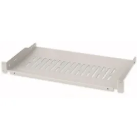 polka-1u-255mm-rack-19-2-pkt-mocowania-perforowana-szara