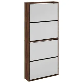 szafka-na-buty-z-lustrem-4-poziomy-brazowy-dab-63x17x134-cm