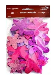 kwiatki-brokatowe-60szt