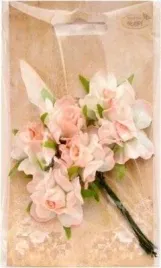 kwiatki-materialowe-jasnorozowo-biale-3cm-6szt