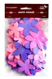 kwiatki-rozowo-fioletowe-60szt