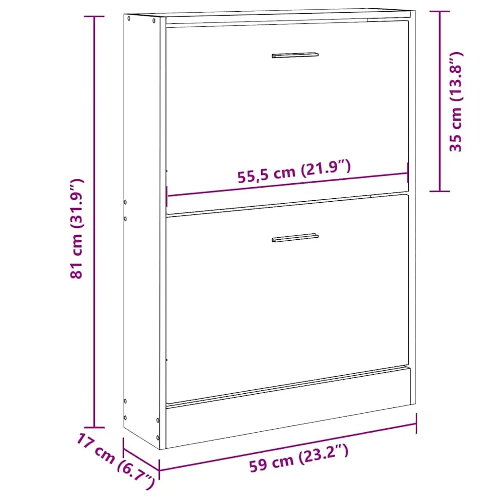 szafka-na-buty-59x17x81cm-biala-stan-nowy