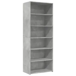 witryna-szarosc-betonu-70x41x185-cm-material-drewnopochodny