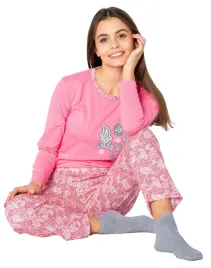 pizama-damska-bawelna-pizamka-komplet-10458-6-xl