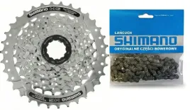 kaseta-8-rzedowa-srebrna-shimano-cs-hg41-11-34t-lancuch-hg40-114-ogniw