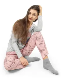 pizama-damska-bawelniana-komplet-pidzama-403-3-xxl