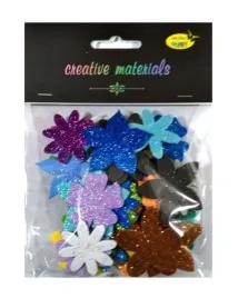 kwiatki-z-pianki-brokatowej-10g