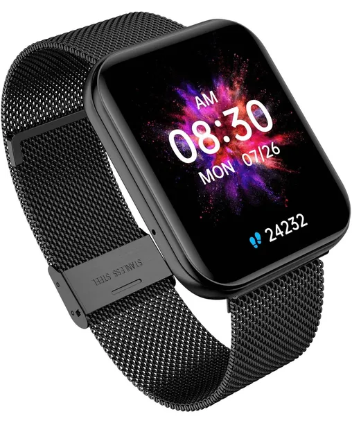 smartwatch-garett-grc-maxx-black-steel-material-paska-stal