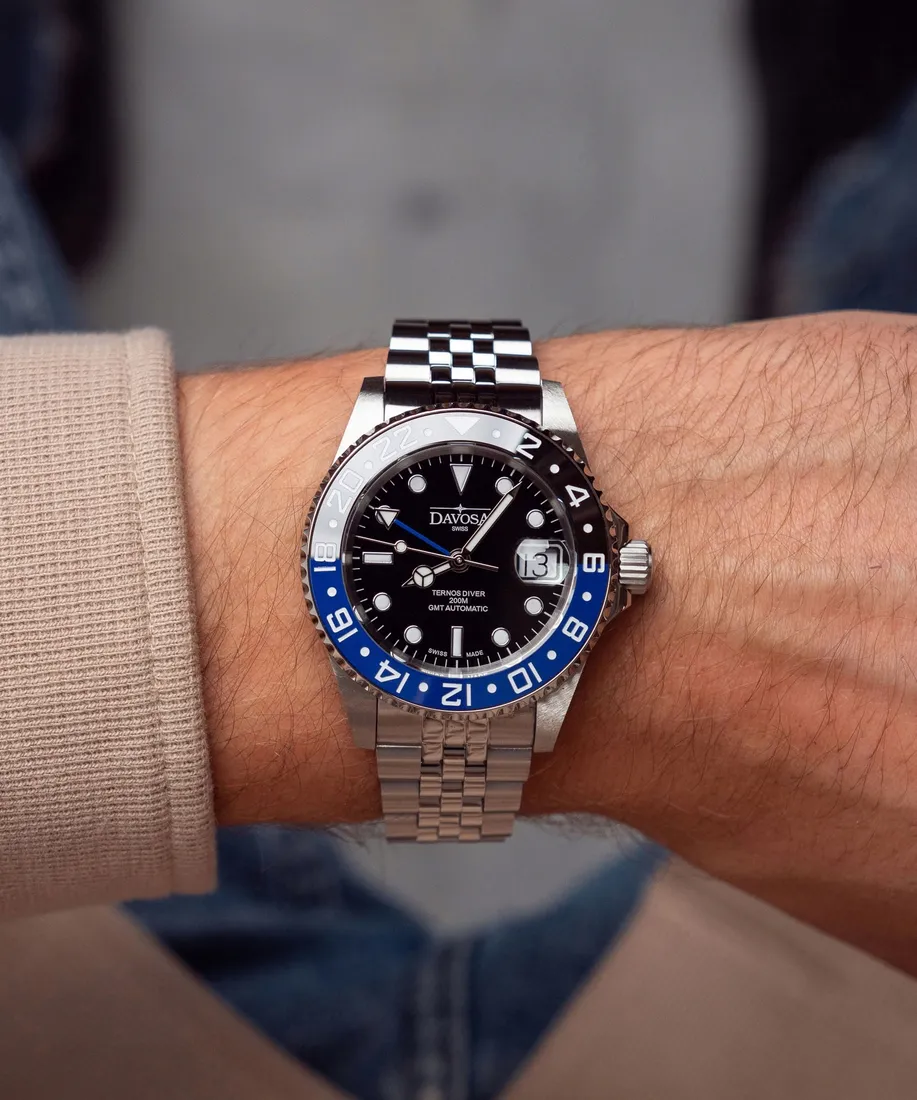 zegarek-meski-davosa-ternos-automatic-ceramic-gmt-stan-nowy